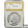 Image 1 : 1880-CC Morgan Silver Dollar PGA MS64