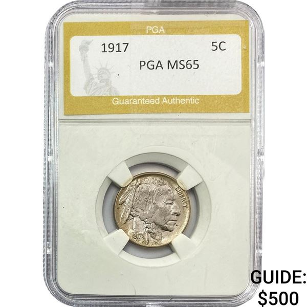 1917 Buffalo Nickel PGA MS65