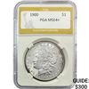 Image 1 : 1900 Morgan Silver Dollar PGA MS64+