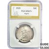 Image 1 : 1920 Pilgrim Half Dollar PGA MS67+