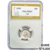 Image 1 : 1945 Mercury Silver Dime PGA MS67 FSB