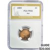 Image 1 : 1884 Indian Head Cent PGA PR66 Red