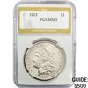 Image 1 : 1903 Morgan Silver Dollar PGA MS63