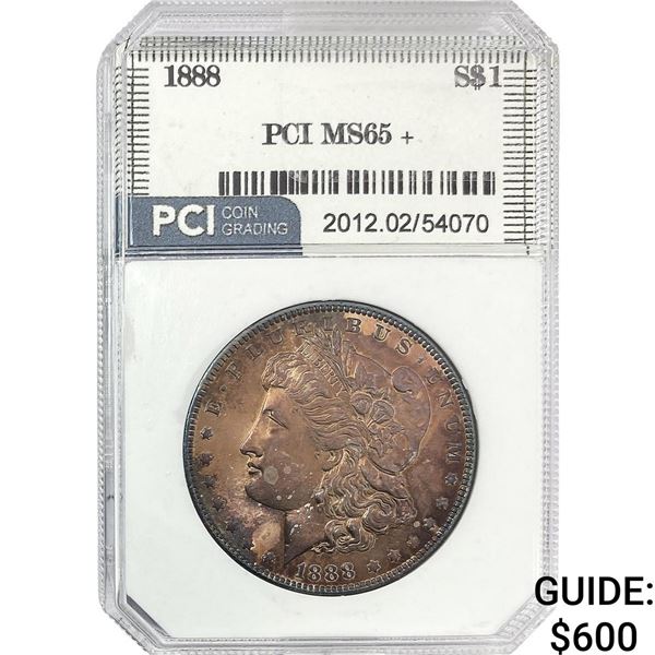 1888 Morgan Silver Dollar PCI MS65+