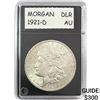 1921-D Morgan Silver Dollar AU
