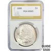 Image 1 : 1900 Morgan Silver Dollar PGA MS65