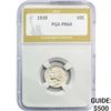 Image 1 : 1939 Mercury Silver Dime PGA PR64