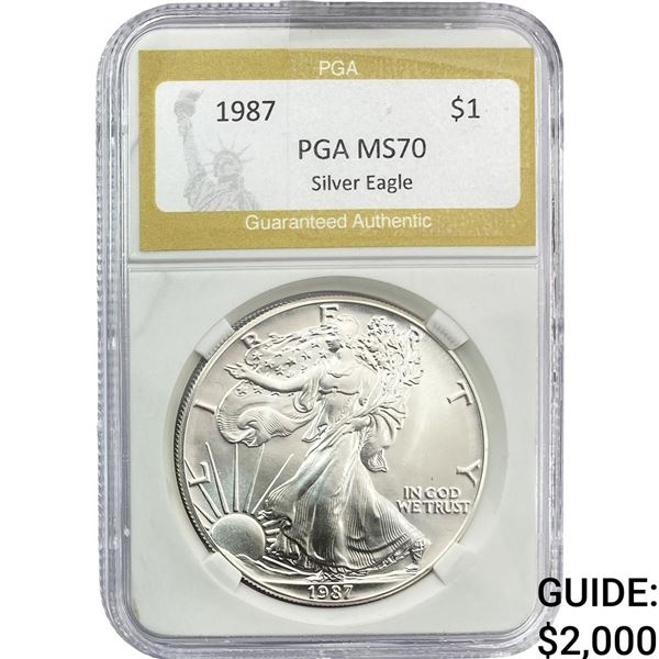 1987 Silver Eagle PGA MS70