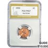 Image 1 : 1950 Wheat Cent PGA PR67 Red DCAM