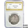 Image 1 : 1817 Capped Bust Half Dollar PGA XF45 Dotted "181.7"