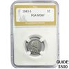 1943-S Wheat Cent PGA MS67