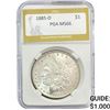 1885-O Morgan Silver Dollar PGA MS66