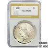 1923 Silver Peace Dollar PGA MS66