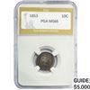 1852 Seated Liberty Dime PGA MS66