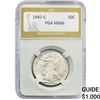 1942-S Walking Liberty Half Dollar PGA MS66