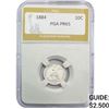 Image 1 : 1884 Seated Liberty Dime PGA PR65