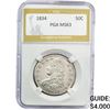 Image 1 : 1834 Capped Bust Half Dollar PGA MS63