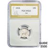 Image 1 : 1916 Mercury Silver Dime PGA MS63 FSB