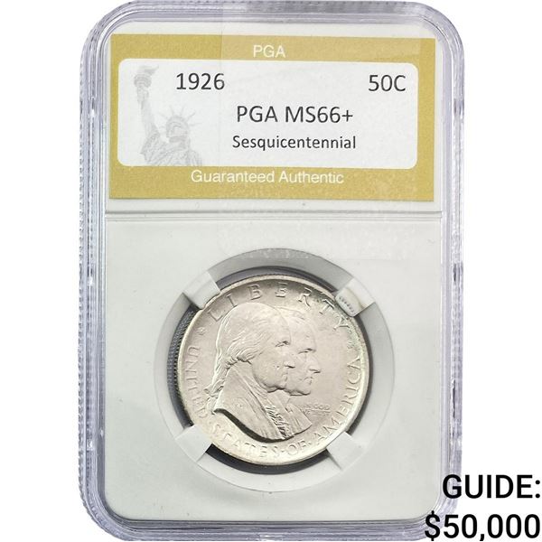 1926 Sesquicentennial Half Dollar PGA MS66+