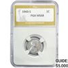 Image 1 : 1943-S Wheat Cent PGA MS68