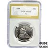 Image 1 : 1884 Seated Liberty Half Dollar PGA MS66 PL