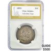 Image 1 : 1893 Columbian Expo Half Dollar PGA MS64+
