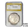 Image 1 : 1883-CC Morgan Silver Dollar PGA MS65