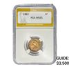 Image 1 : 1863 Indian Head Cent PGA MS65