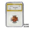 Image 1 : 1931-S Wheat Cent PGA MS67 Red