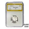 Image 1 : 1943-D Mercury Silver Dime PGA MS67 FSB