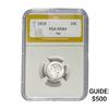 Image 1 : 1919 Mercury Silver Dime PGA MS64 FSB