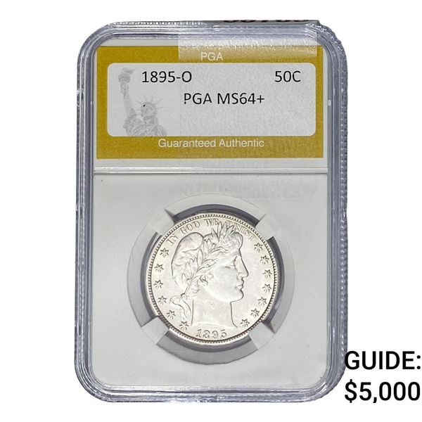 1895-O Barber Half Dollar PGA MS64+