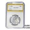 Image 1 : 1881 Seated Liberty Half Dollar PGA PR67