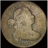 Image 1 : 1801 Draped Bust Large Cent NICELY CIRCULATED