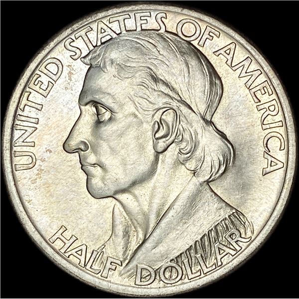 1937-S Silver Boone Half Dollar UNCIRCULATED