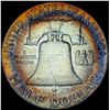 Image 2 : 1949 Silver Half Dollar Franklin CHOICE BU FBL
