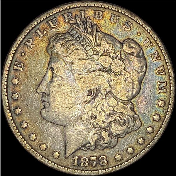 1878 8TF Silver Morgan Dollar LIGHT CIRC