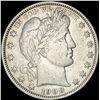 Image 1 : 1900 Barber Silver Half Dollar NEARLY UNCIRCULATED