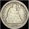 Image 1 : 1859-S Seated Liberty Quarter Dollar NICELY CIRCULATED
