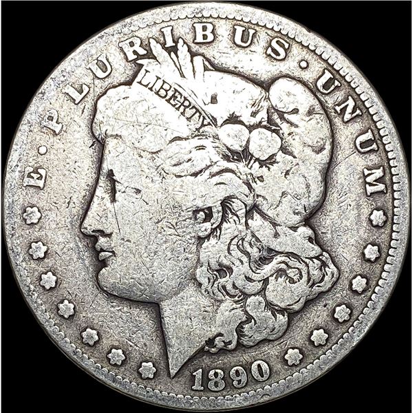 1890-CC Silver Morgan Dollar NICELY CIRCULATED