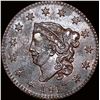 Image 1 : 1817 Coronet Head Large Cent Plain Edge NICELY CIRCULATED