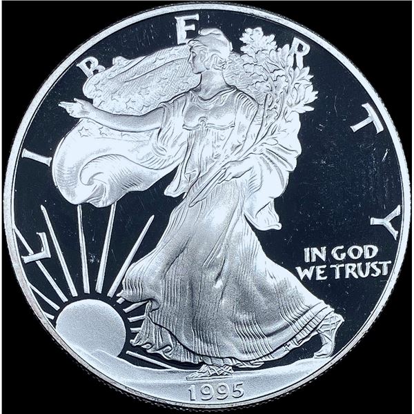 1995-P 1oz Silver American Eagle Proof $1 CHOICE PROOF