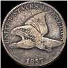 Image 1 : 1857 Flying Eagle Clashed W/ Barber 50C CIRC