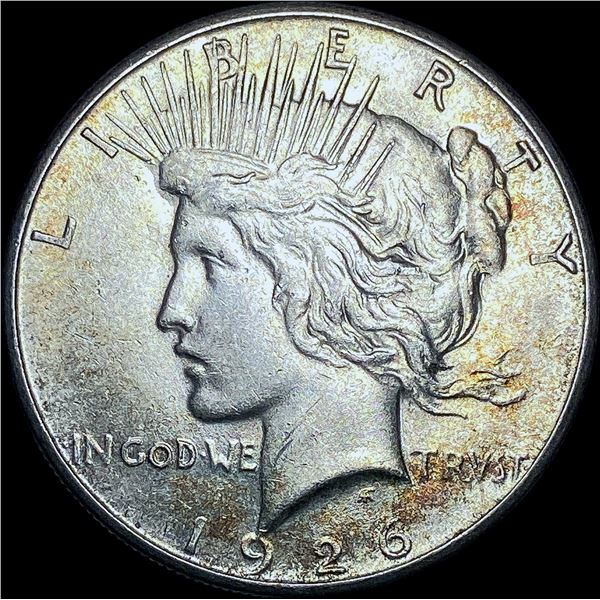 1926-S Peace Silver Dollar CHOICE AU