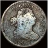 Image 1 : 1808 Classic Head Half Cent NICELY CIRCULATED