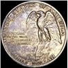 Image 2 : 1925 Silver Stone Mountain Half Dollar CLOSELY UNCIRCULATED
