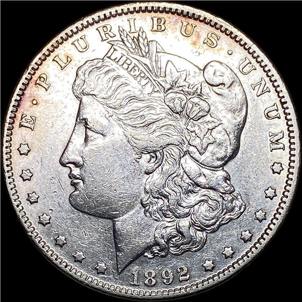 1892 Morgan Silver Dollar CLOSELY UNCIRCULATED