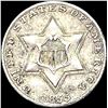 Image 1 : 1855 Silver Three-Cent Piece CLOSELY UNCIRCULATED