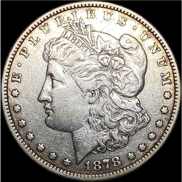 1878 7/8TF Silver Morgan Dollar NEARLY UNCIRCULATED