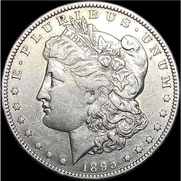 1895-O Silver Morgan Dollar NEARLY UNCIRCULATED